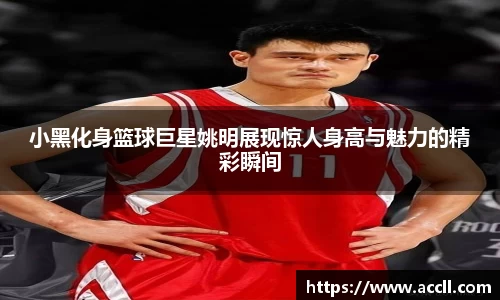 小黑化身篮球巨星姚明展现惊人身高与魅力的精彩瞬间